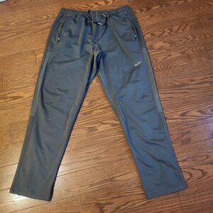 Nike Dry Fit Sweatpants Men's XL Black Pockets Fleece Running Joggers Fall/ Wint